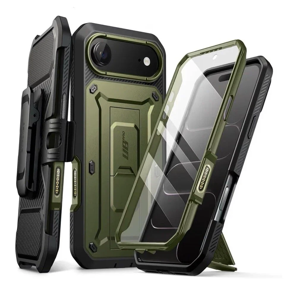 SUPCASE Military-Grade Protection For iPhone Air Screen Protector Full Body Case